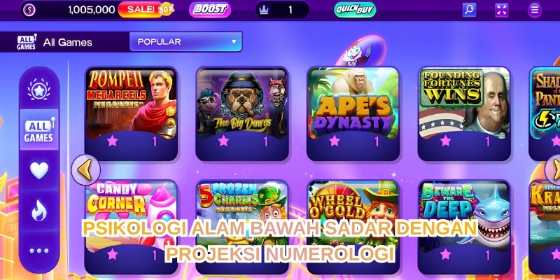 PSIKOLOGI ALAM BAWAH SADAR DENGAN PROJEKSI NUMEROLOGI